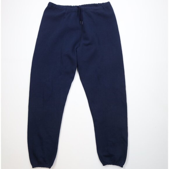 Vtg 70s 80s Streetwear Mens XL Faded Blank Heavy Gusset Sweatpants Joggers USA